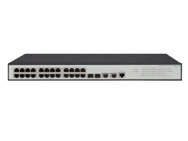 Thiết bị chuyển mạch HPE Switch 1950 24G 2SFP+ 2XGT PoE+, JG962A